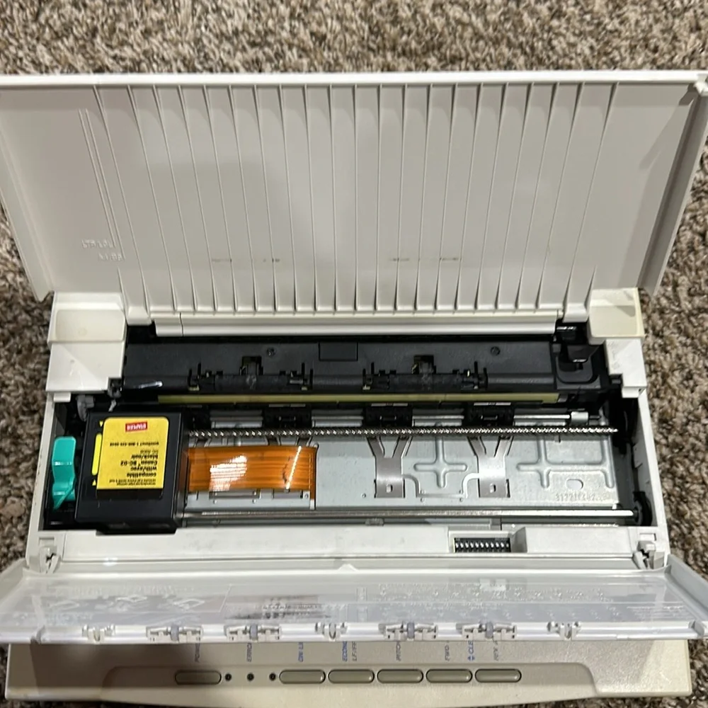 Canon BJ-10sx Printer in Cream